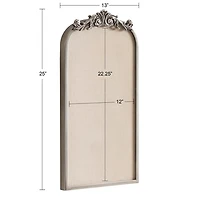 Silver Arendahl Arched Pinboard