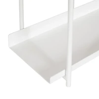 White 3-Tier Dominic Wall Shelf