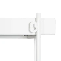 White 3-Tier Dominic Wall Shelf