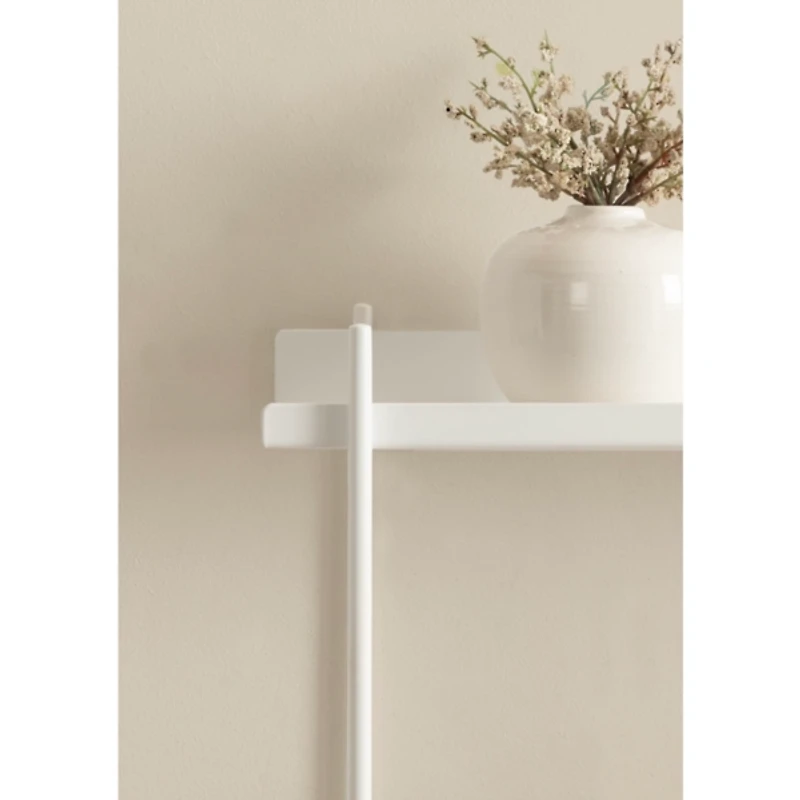 White 3-Tier Dominic Wall Shelf