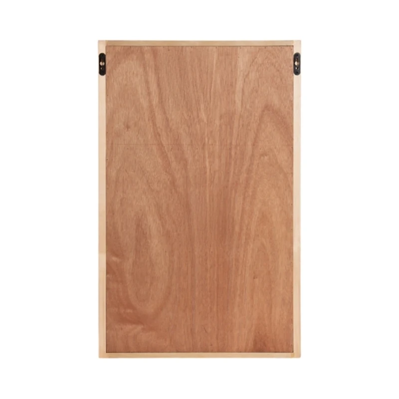 Natural Rattan & Wood Ori Wall Shelf