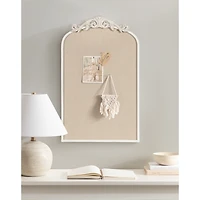 White Arendahl Arched Pinboard