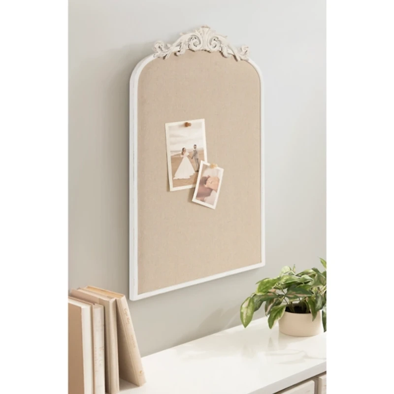 White Arendahl Arched Pinboard