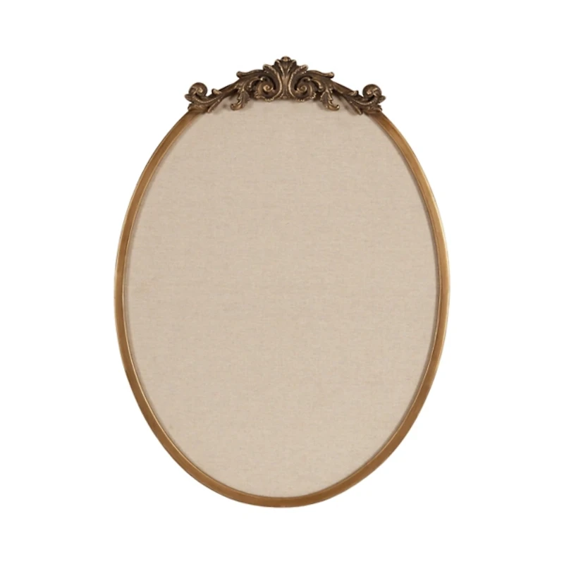 Gold Oval Arendahl Framed Pinboard