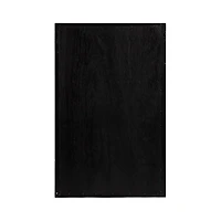 Natural Rattan & Black Wood Ori Wall Shelf