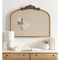 Gold Arendahl Arched Pinboard, 30x24