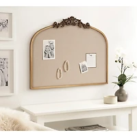 Gold Arendahl Arched Pinboard, 30x24