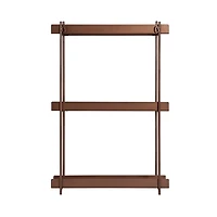 Bronze 3-Tier Dominic Wall Shelf