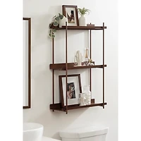 Bronze 3-Tier Dominic Wall Shelf