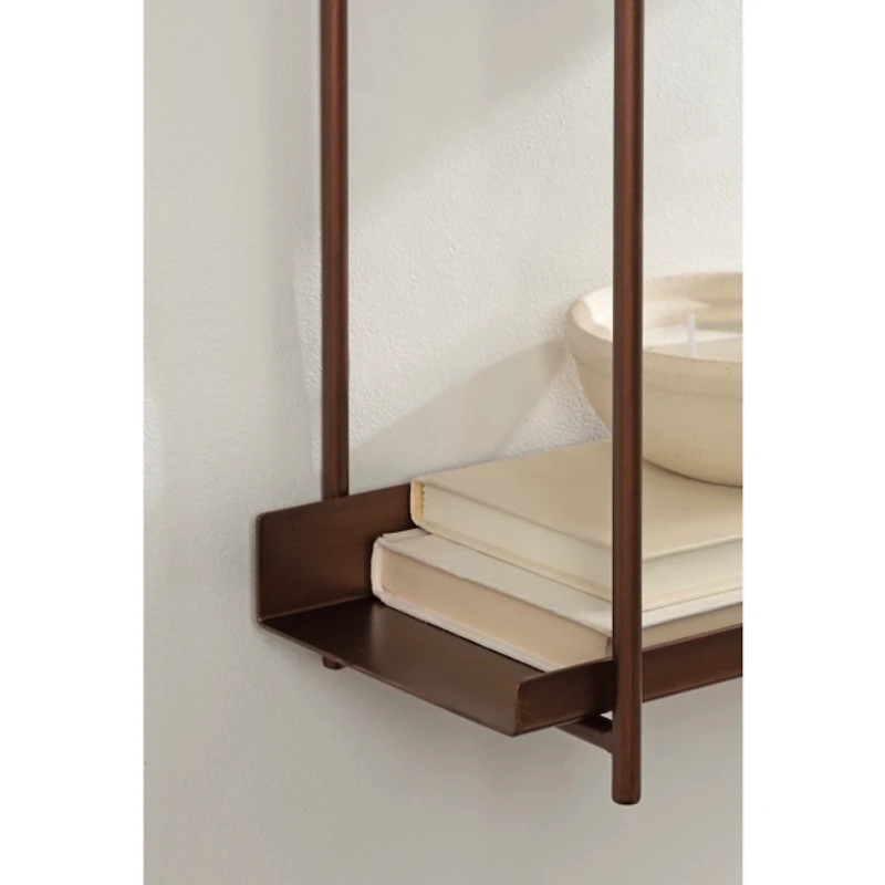 Bronze 3-Tier Dominic Wall Shelf