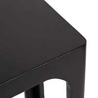Black Wood Dahl Accent Table