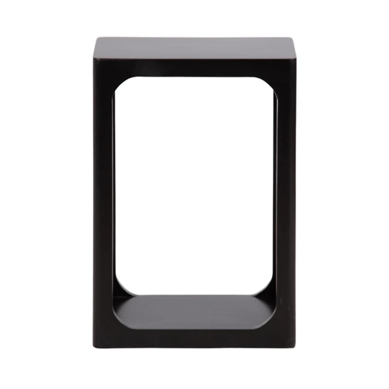 Black Wood Dahl Accent Table