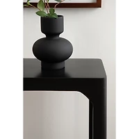 Black Wood Dahl Accent Table