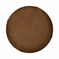 Natural Rustic Bellport Round Coffee Table