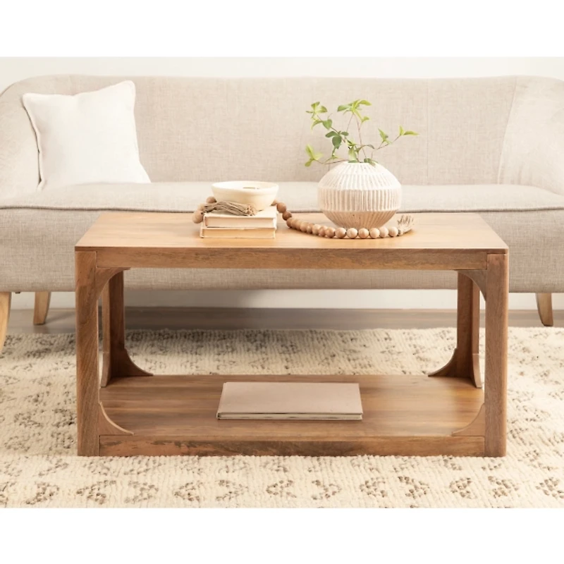 Natural Wood Dahl Coffee Table