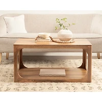 Natural Wood Dahl Coffee Table