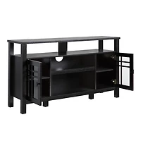 Transitional 2-Door Sideboard TV Stand