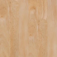 Natural Wood & Rattan Dining Chairs, Set of 2