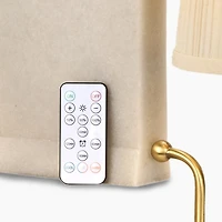 LED Faux Marble Bookshelf Lamp