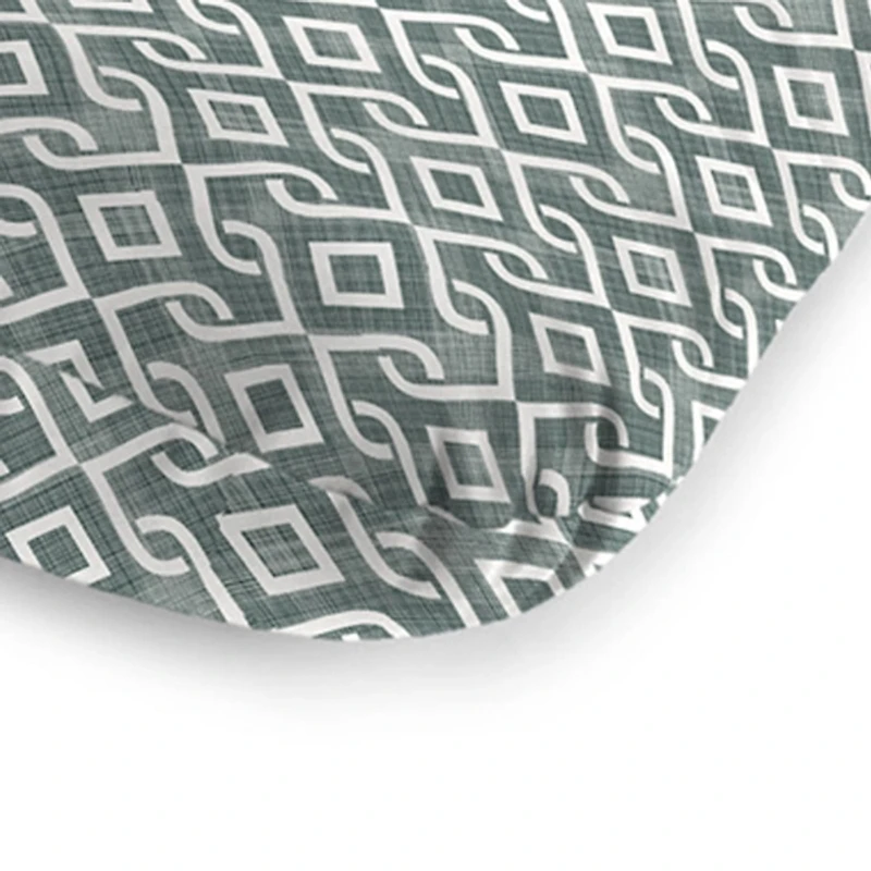 Volcanic Gray Lattice Outdoor Chaise Cushion