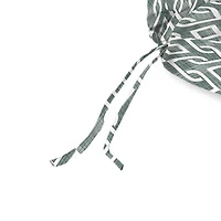 Volcanic Gray Lattice Outdoor Chaise Cushion