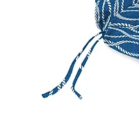 Regatta Navy Lattice Outdoor Chaise Cushion