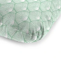 Seagreen Geometric Outdoor Chaise Cushion