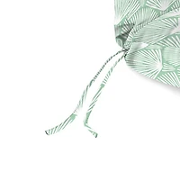 Seagreen Geometric Outdoor Chaise Cushion