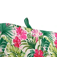 Tropical Hibiscus Outdoor Chaise Cushion, 22x74