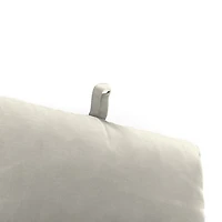 Solid Sand Outdoor Chaise Cushion, 22x72