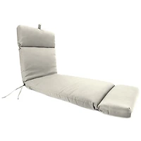 Solid Sand Outdoor Chaise Cushion, 22x72