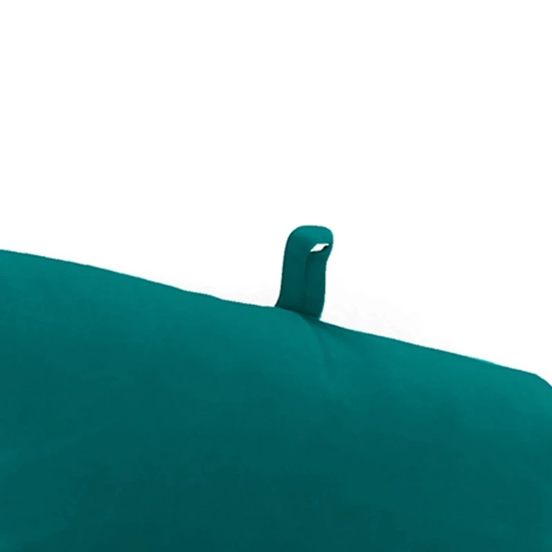 Celestial Teal Outdoor Chaise Cushion, 22x72