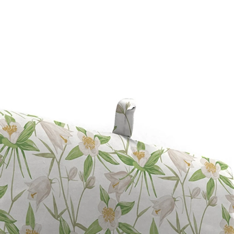 Cream Floral Outdoor Chaise Cushion, 22x72