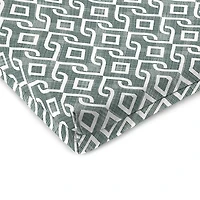 Volcanic Gray Lattice Seat Cushions, Set of 2