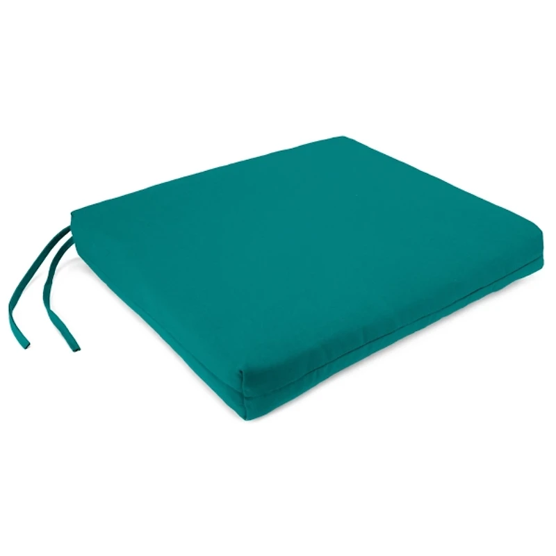 Celestial Teal Outdoor Seat Cushions, Set of 2