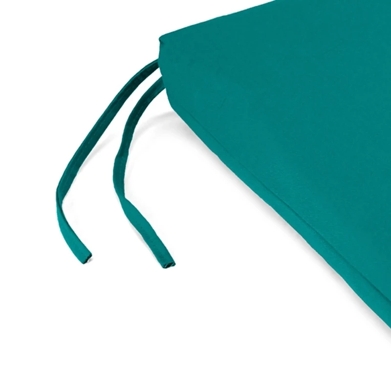 Celestial Teal Outdoor Seat Cushions, Set of 2