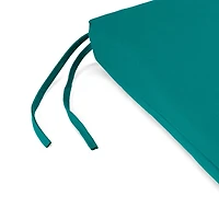 Celestial Teal Outdoor Seat Cushions, Set of 2
