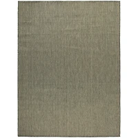 Green Chevron Horizon Outdoor Rug, 9x12