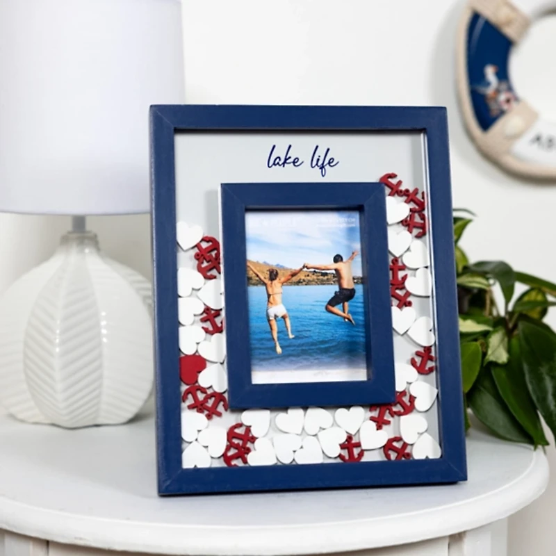 Blue Lake Life Picture Frame, 8x10