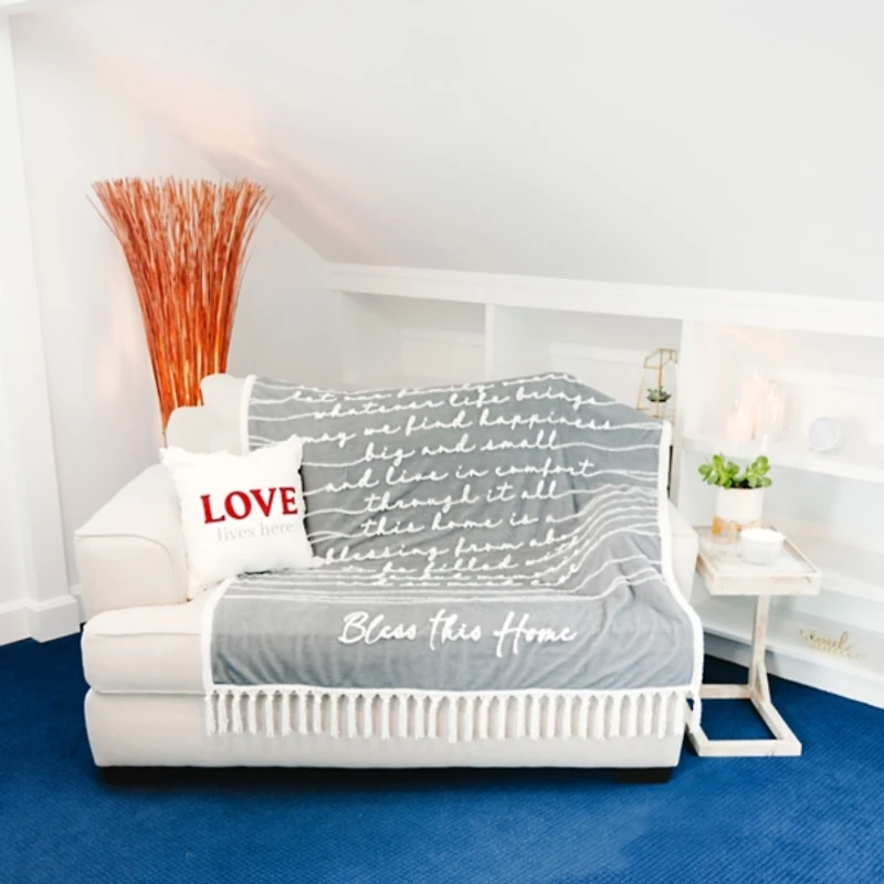 Bless This Home Throw