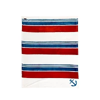 Anchor Striped Throw