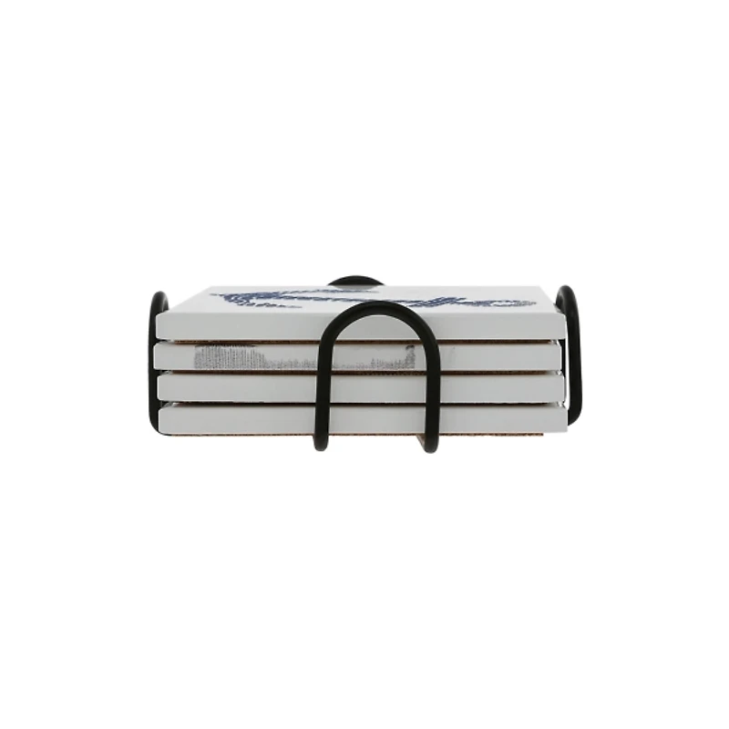 Ceramic Lake Coasters, Set of 4