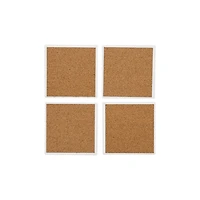 Ceramic Beach Coasters, Set of 4