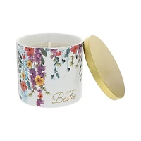 Love You Bestie Soy Wax Vanilla Candle