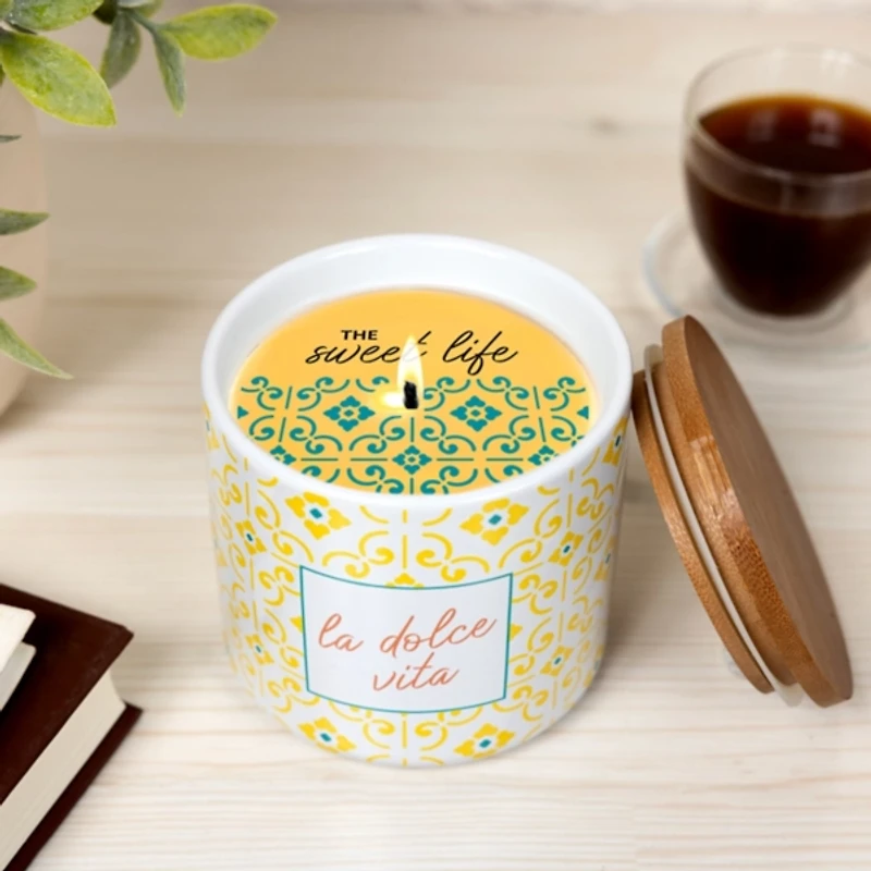 La Dolce Vita Soy Wax Lemon Verbena Candle
