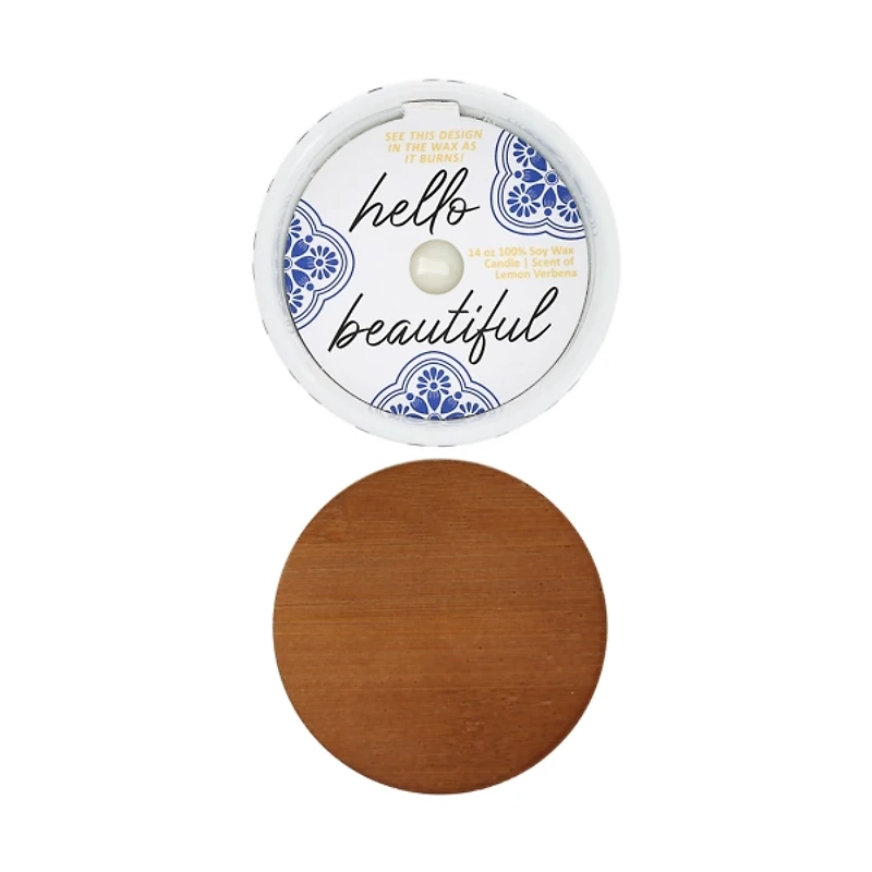 Ciao Bella Soy Wax Lemon Verbena Candle