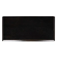 Espresso Wood 2-Door Dain Cabinet