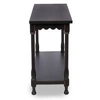 Espresso Wood Dain Console Table