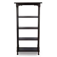Espresso Wood Dain Bookcase