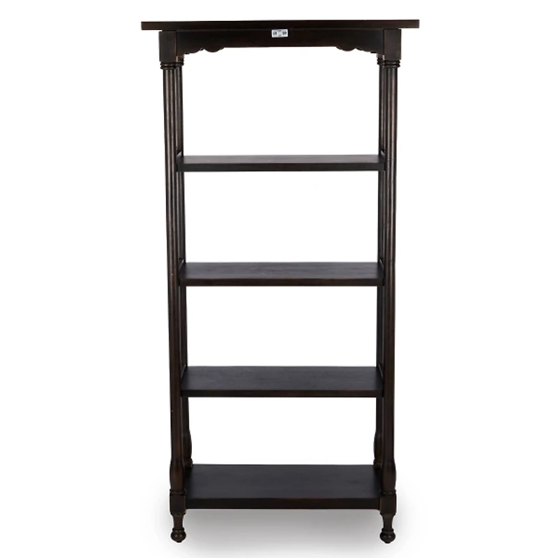 Espresso Wood Dain Bookcase